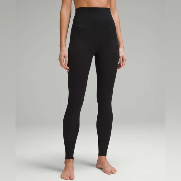 NWT Lululemon Align Super-High-Rise Ribbed-Trim Tight 28" size 0 - Picture 3 of 12